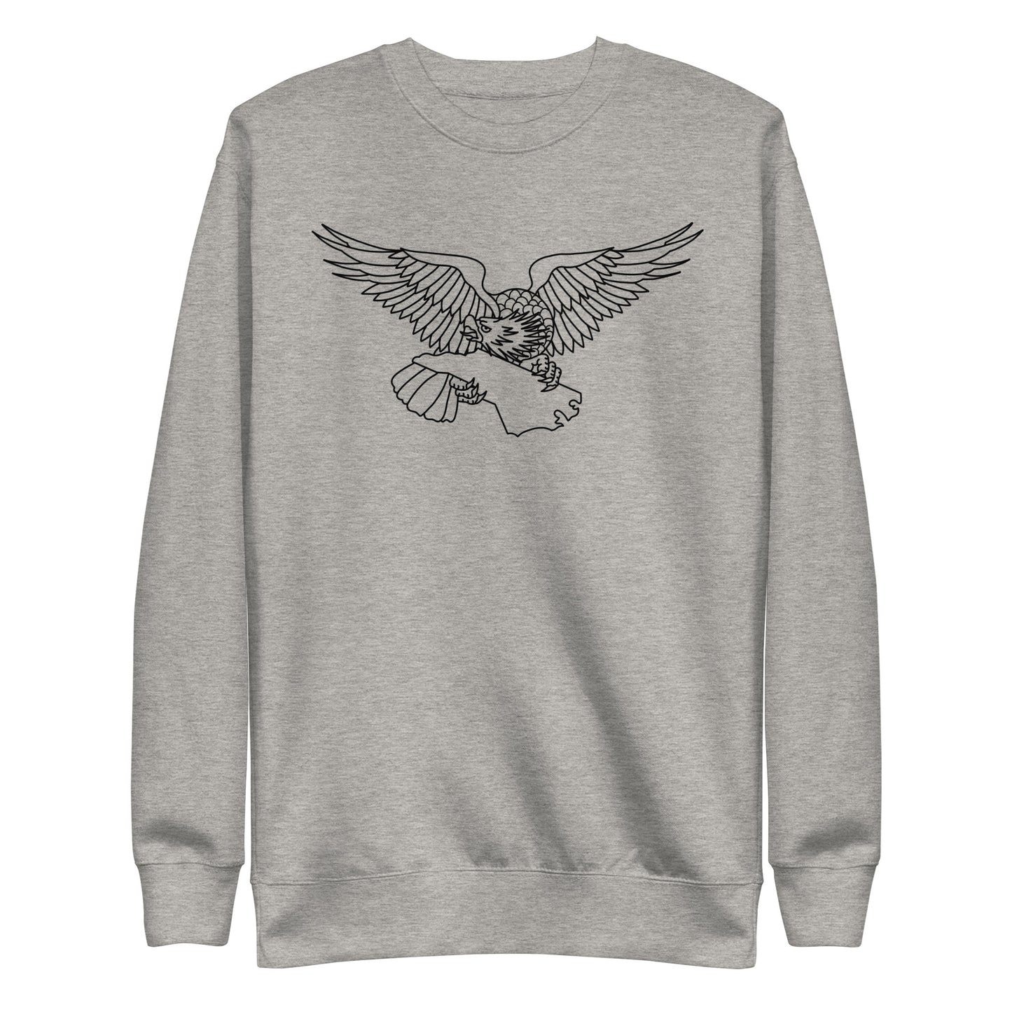 Unisex Sweatshirt - Eagle NC - Dark on Light