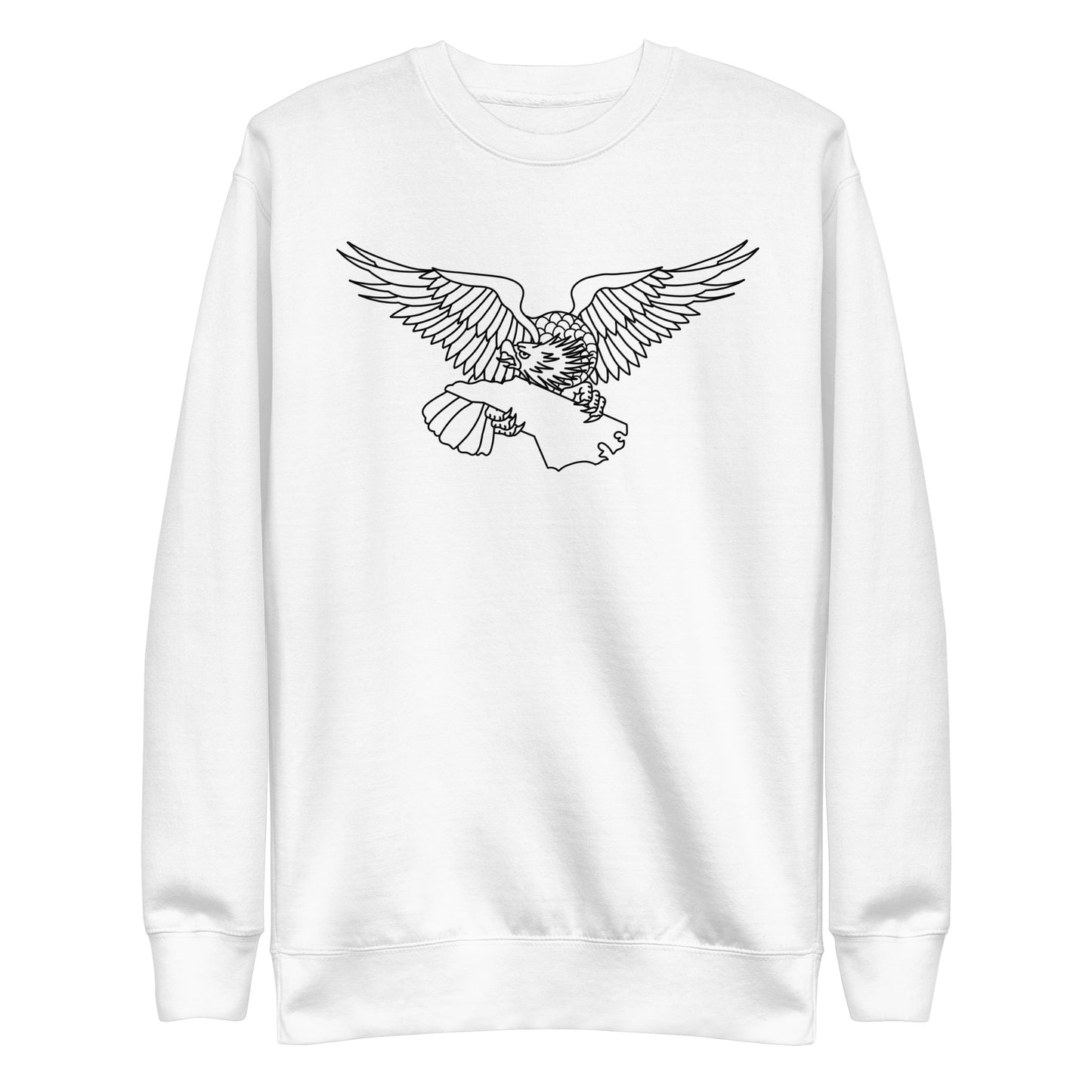 Unisex Sweatshirt - Eagle NC - Dark on Light